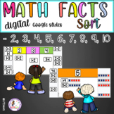 Addition- Math Facts Sort -2, 3, 4, 5, 6, 7, 8, 9, 10