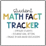 Math Facts Tracker- All 4 Operations