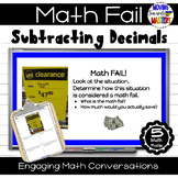 Math Fails for Subtracting Decimals: Real World Error Analysis