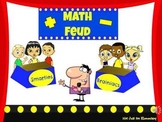 Math Feud Powerpoint Game for Middle School and Junior High
