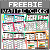 FREE Math File Folders for Math Centers