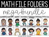 Math File Folders Mega-bundle
