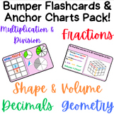 Math Flashcards & Anchor Charts!
