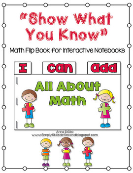 Math Flip Book - I Can Add