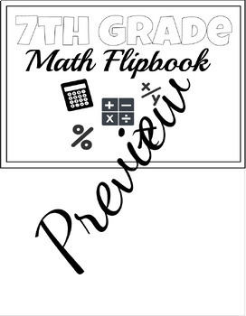 Preview of Math Flipbook