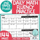 Math Fluency Addition & Subtraction Practice for 2nd Grade