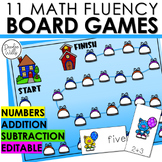 Math Fluency Games Numbers, Addition & Subtraction Fact Fl