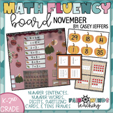Math Fluency Board -November