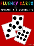 Math Fluency Flash Cards for Quantity & Subitizing