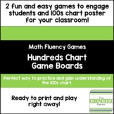 Math Fluency Game - Hundreds Chart Games Bundle