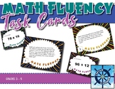 Math Fluency Task Cards