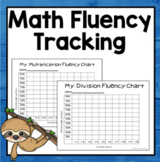 Math Fluency Tracking Charts FREE