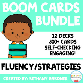 Preview of Math Fluency and Strategies BUNDLE - Boom Cards - Digital - Distance Learning
