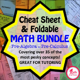 Active Note Taking and Math Cheat Sheets Notes for INB