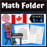 Math Folder - CANADIAN ENGLISH