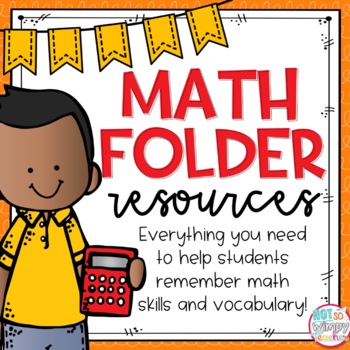 Preview of Math Folder Resources