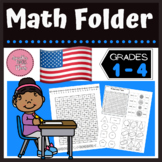 Math Folder - USA