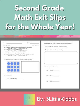 Preview of Math Formative Assessment - Arrays