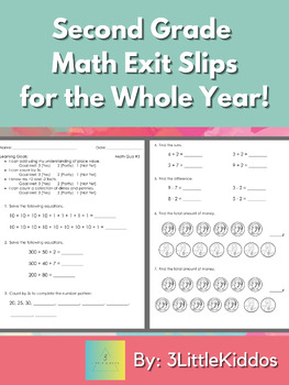 Preview of Math Formative Assessment - Expanded Form