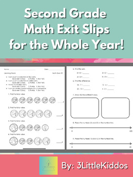 Preview of Math Formative Assessment - Money