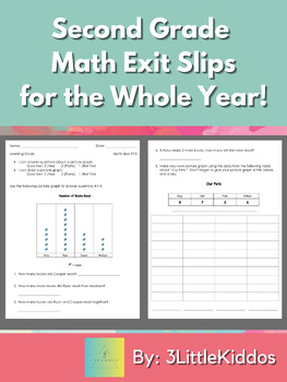 Preview of Math Formative Assessment - Picture Graphs