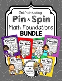 Kindergarten Math - Self-Checking Math Centers BUNDLE