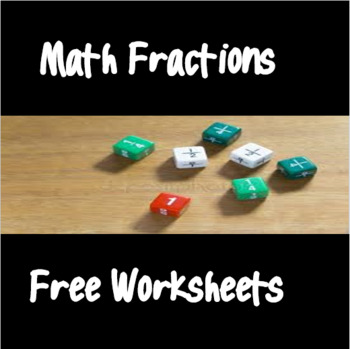 Preview of Math Fraction freebie