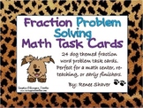 Fractions Math Task Cards