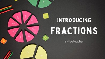 Preview of Math Fractions Presentation - Fun Interactive