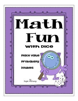 Preview of Freebie Math Fun With Dice