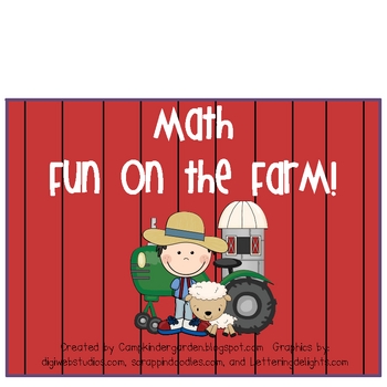 Preview of Math-Fun on the Farm!