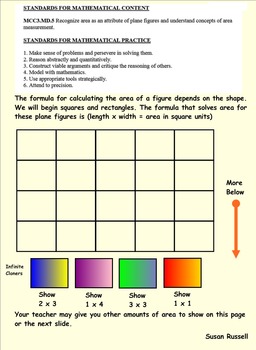 Preview of Math GR 3 CCS Unit 3 Part 1 Smart Board Interactive Unit