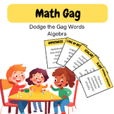 Math Gag: Algebra (Game like Taboo!)