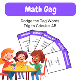 Math Gag: Pre-Calculus and Calculus (Game like Taboo!)