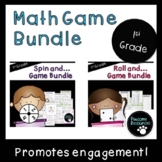 Math Game Bundle (First Grade, Standards-Aligned)