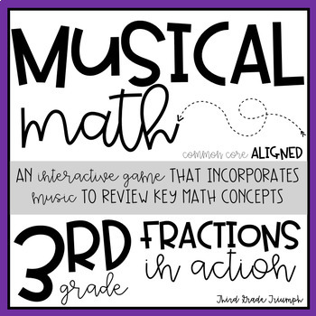 Preview of Math Game - Fractions