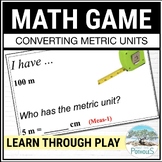Converting Metric Units Activity Measurement Ontario Math 
