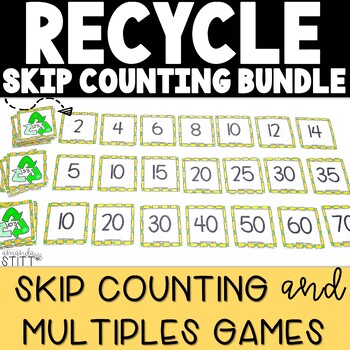 Teacher Made Math Resource Game Skip Counting Facts Flash Card Ring 2's 