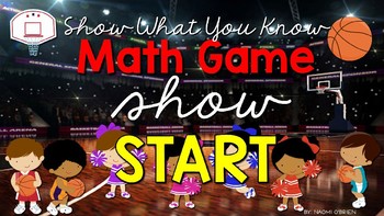 Preview of Math Game Show for 2nd Grade (2nd Edition)