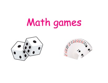 Preview of Math Games