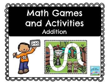 Preview of Math Games & Activities- Addition