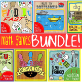 Math Games Bundle: K - 1 Math Games & Centers