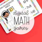 Math Games Bundle for Google Classroom (Distance Learning)