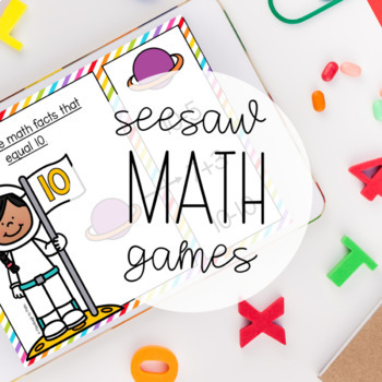 Preview of Math Games Bundle for Seesaw