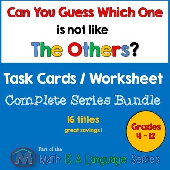 Preview of Math Games - Can you guess which one? - Complete Bundle VI - print series