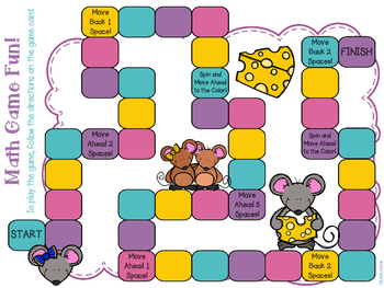 Math Games: Multiplication, Division, Rounding & Place Value! Boards ...