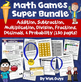 Math Games Super Bundle (150 Pages!)