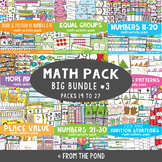 Math Games and Activities Bundle 3 {Math Activity Packs 19-27}