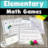Math Review Games Low Prep Grade 4 and 5