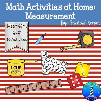 Preview of Math Games for Home: Measurement 